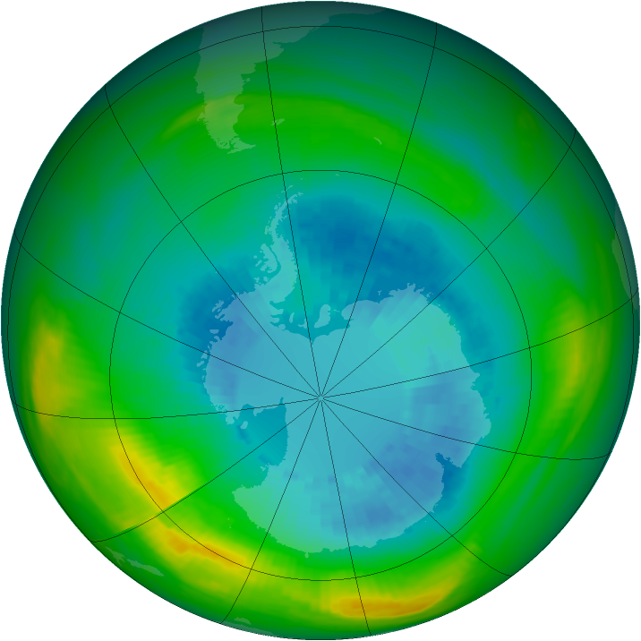 Ozone Map 1981-09-09
